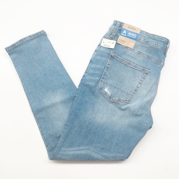 Aeropostale Other - NEW Aeropostale Athletic Skinny distressed denim jeans